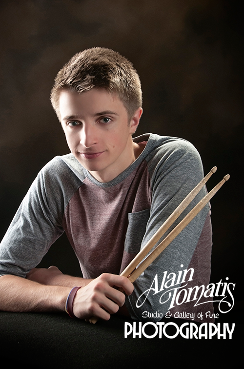 Portrait of a drummer
